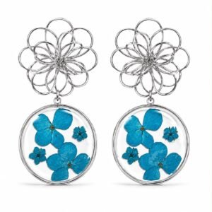 Pendientes Flor Amapola