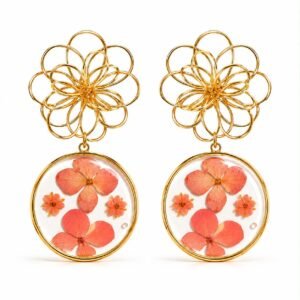 Pendientes Flor Jazmín