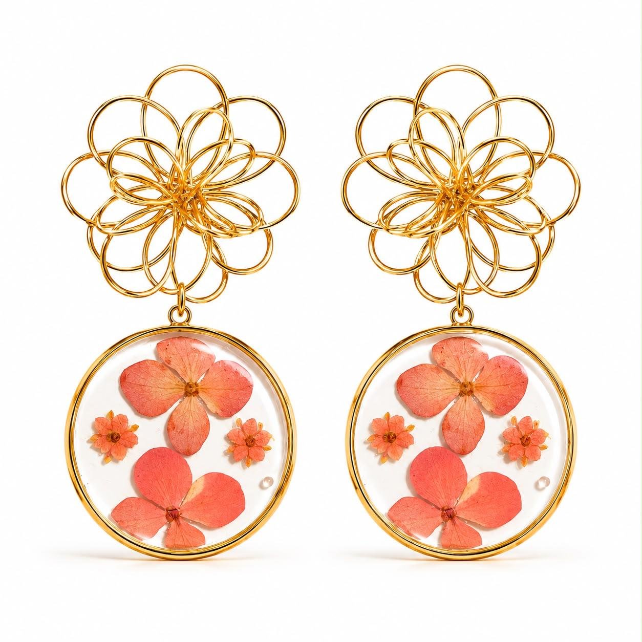 Pendientes Flor Jazmín