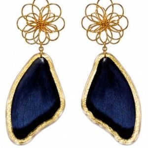 Pendientes Mariposa Amatista