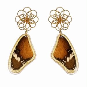 Pendientes Mariposa Añil