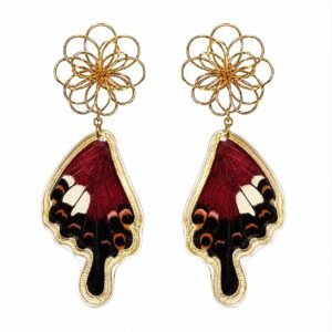 Pendientes Mariposa Azufre