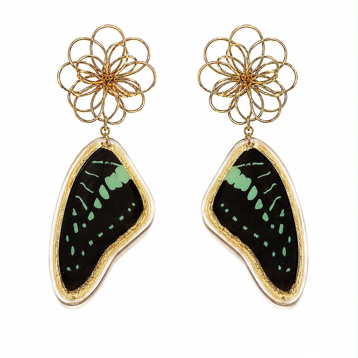 Pendientes Mariposa Bruma