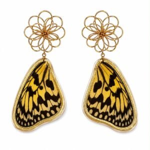Pendientes Mariposa Canela