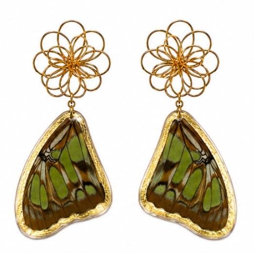 Pendientes Mariposa Cobalto