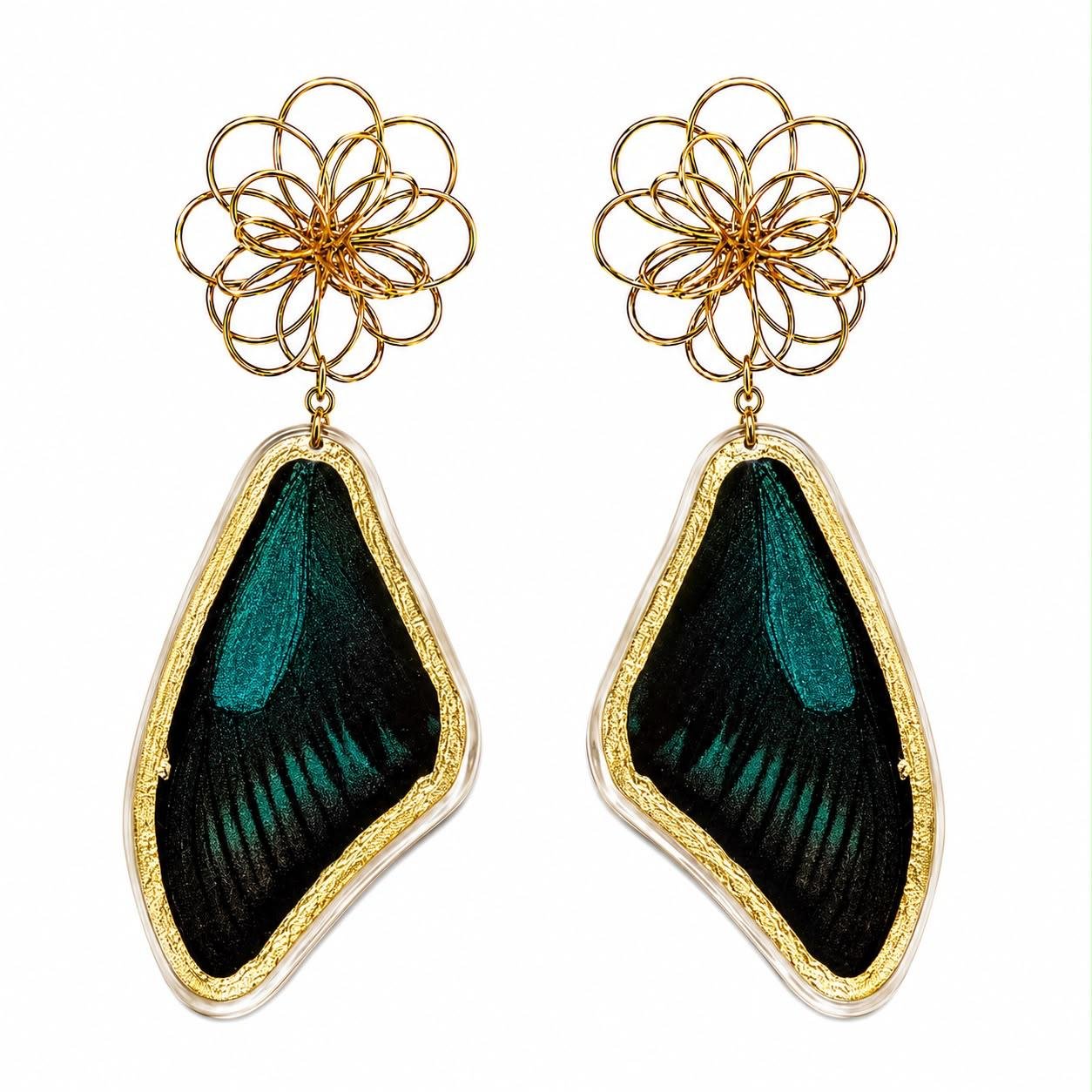 Pendientes Mariposa Eclipse