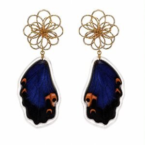 Pendientes Mariposa Jade