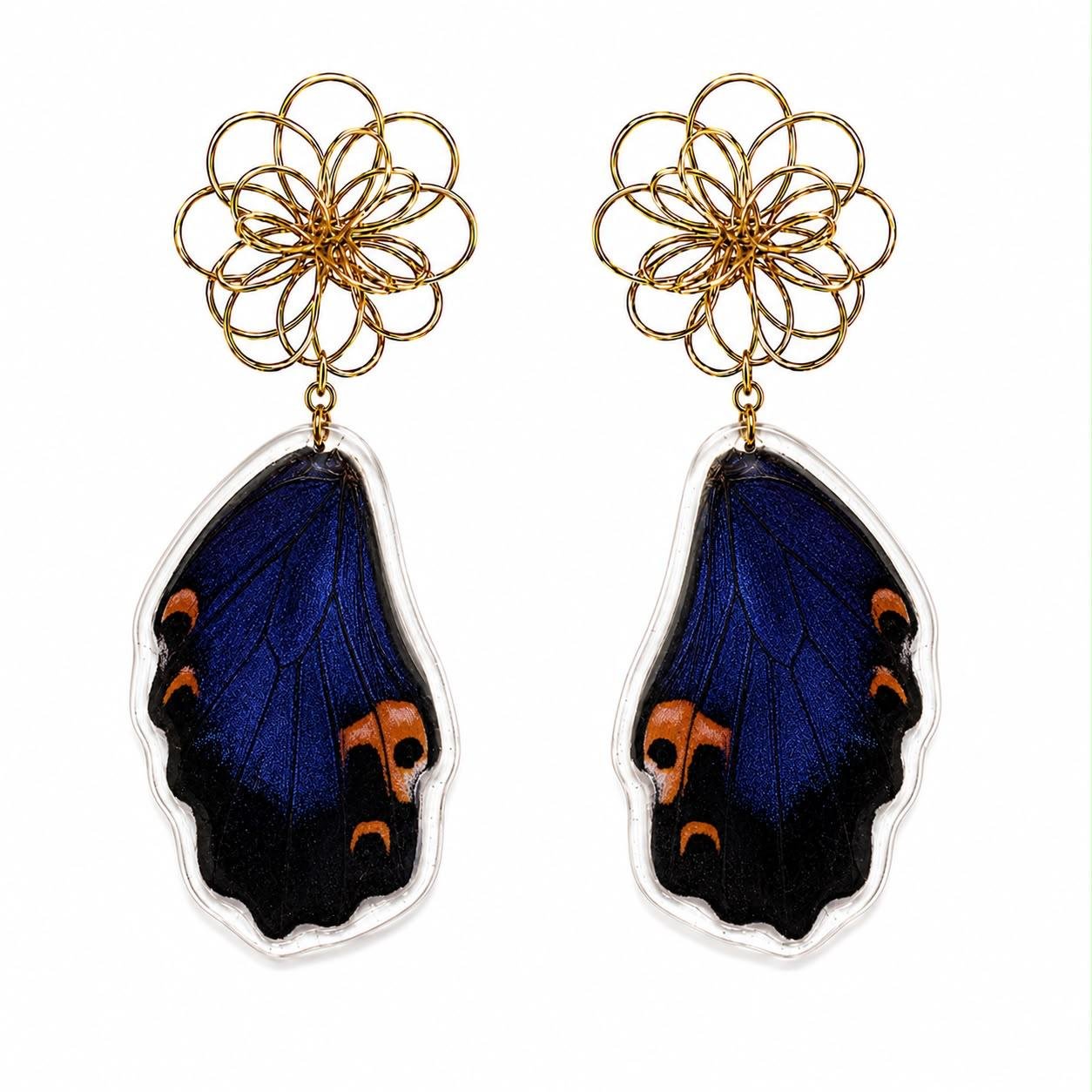 Pendientes Mariposa Jade