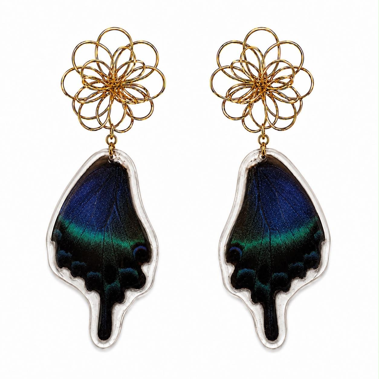 Pendientes Mariposa Jaguar