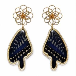 Pendientes Mariposa Nácar