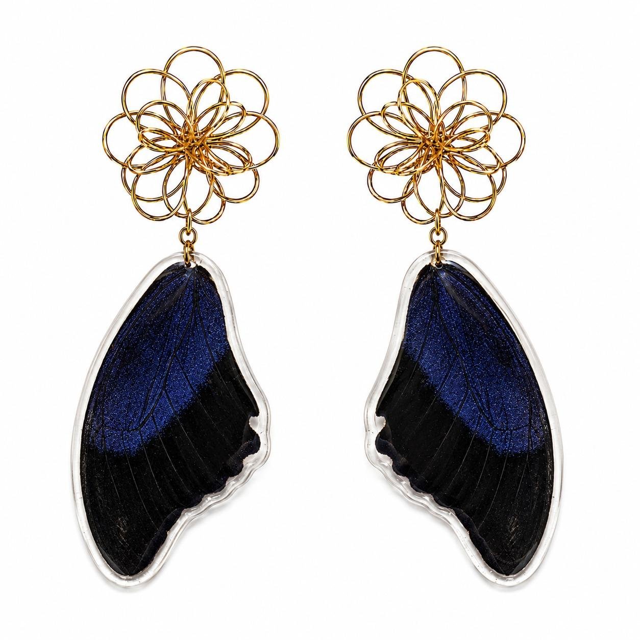Pendientes Mariposa Turquesa