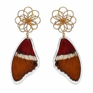 Pendientes Mariposa Vainilla
